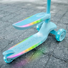 Aria 2-in-1 Light-Up Kick Scooter