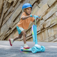 Aria 2-in-1 Light-Up Kick Scooter