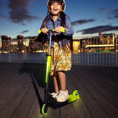 Juno 2-Wheel Light-Up Kick Scooter