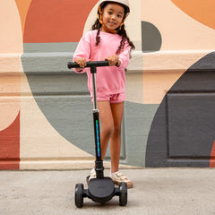 Amber 3-Wheel Light-Up Kick Scooter