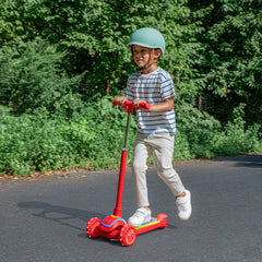 Halos 3-Wheel Light-Up Kick Scooter
